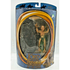 Lord of the Rings ROTK Super Poseable Gollum Action Figure‎ - Crawling Action